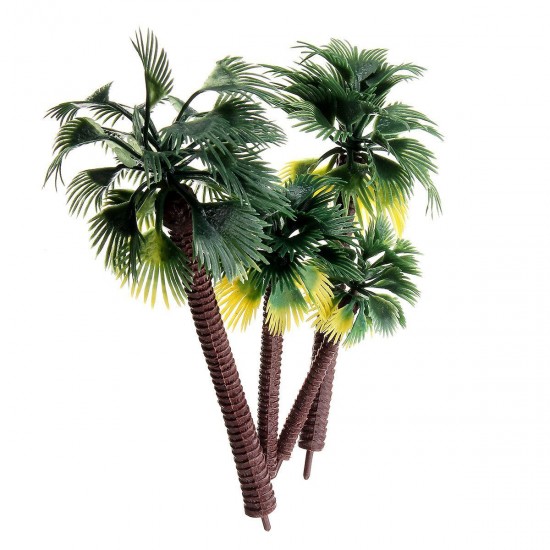 10Pcs Mini Artificial Trees Yellow Leaf Coconut Tree Home Office Party Decorations 10Pcs Mini Artificial Trees Yellow Leaf Coconut Tree Home Office Party Decorations
