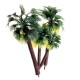 10Pcs Mini Artificial Trees Yellow Leaf Coconut Tree Home Office Party Decorations 10Pcs Mini Artificial Trees Yellow Leaf Coconut Tree Home Office Party Decorations