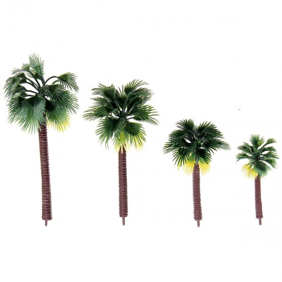 10Pcs Mini Artificial Trees Yellow Leaf Coconut Tree Home Office Party Decorations 10Pcs Mini Artificial Trees Yellow Leaf Coconut Tree Home Office Party Decorations