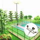 10Pcs Model Railroad Train LED Street Light HO Scale 1:100 Lamps Post 3 Heads 10Pcs Model Railroad Train LED Street Light HO Scale 1:100 Lamps Post 3 Heads