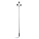 10Pcs Model Railroad Train LED Street Light HO Scale 1:100 Lamps Post 3 Heads 10Pcs Model Railroad Train LED Street Light HO Scale 1:100 Lamps Post 3 Heads