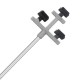 10Pcs Model Railroad Train LED Street Light HO Scale 1:100 Lamps Post 3 Heads 10Pcs Model Railroad Train LED Street Light HO Scale 1:100 Lamps Post 3 Heads