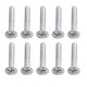 10Pcs Stainless Steel Door Knobs Wardrobe Cupboard Cabinet Kitchen Handle Pulls 10Pcs Stainless Steel Door Knobs Wardrobe Cupboard Cabinet Kitchen Handle Pulls