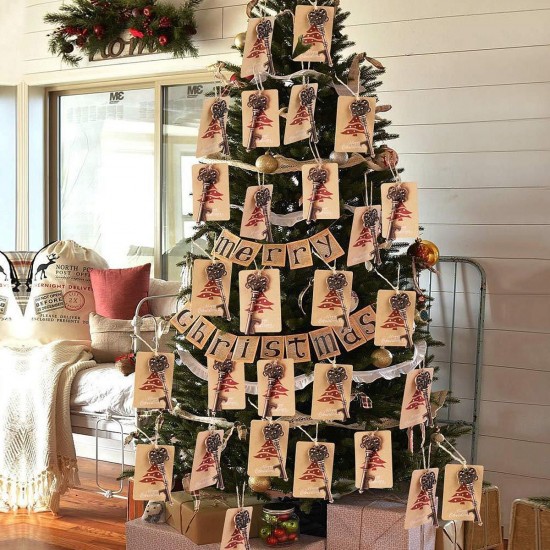 10Pcs Xmas Tree Ornaments Santa Magic Key Blank Tag Christmas Party Hanging Decorations 10Pcs Xmas Tree Ornaments Santa Magic Key Blank Tag Christmas Party Hanging Decorations