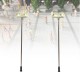 10Pcs/Set 3V Model Railway Train HO Scale Lamps Post 1:100 Street Light Dual Heads 10Pcs/Set 3V Model Railway Train HO Scale Lamps Post 1:100 Street Light Dual Heads