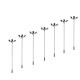 10Pcs/Set HO Scale 1:100 Model Railroad Train LED Street Light Lamps Post 4 Heads Street Light 10Pcs/Set HO Scale 1:100 Model Railroad Train LED Street Light Lamps Post 4 Heads Street Light
