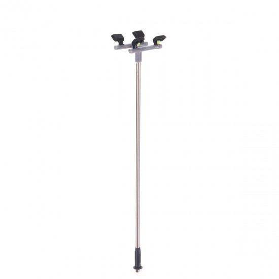 10Pcs/Set HO Scale 1:100 Model Railroad Train LED Street Light Lamps Post 4 Heads Street Light 10Pcs/Set HO Scale 1:100 Model Railroad Train LED Street Light Lamps Post 4 Heads Street Light