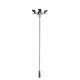10Pcs/Set HO Scale 1:100 Model Railroad Train LED Street Light Lamps Post 4 Heads Street Light 10Pcs/Set HO Scale 1:100 Model Railroad Train LED Street Light Lamps Post 4 Heads Street Light