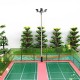 10Pcs/Set HO Scale 1:100 Model Railroad Train LED Street Light Lamps Post 4 Heads Street Light