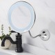 10X Magnifying Flexible LED Makeup Mirror Light 360° Rotary Super Suction Mirrors 10X Magnifying Flexible LED Makeup Mirror Light 360° Rotary Super Suction Mirrors