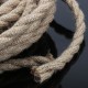 10m 2x0.75mm Hemp Rope Power Cable Wire Wire Braided Fabric Twisted 10m 2x0.75mm Hemp Rope Power Cable Wire Wire Braided Fabric Twisted
