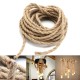 10m 2x0.75mm Hemp Rope Power Cable Wire Wire Braided Fabric Twisted 10m 2x0.75mm Hemp Rope Power Cable Wire Wire Braided Fabric Twisted