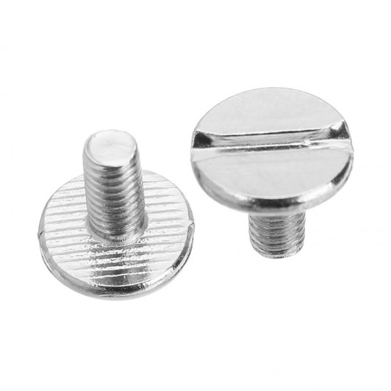10pcs 8mm Sliver Chicago Screw Round Flat Head Stud Rivet Leather Decoration Bookbinding 10pcs 8mm Sliver Chicago Screw Round Flat Head Stud Rivet Leather Decoration Bookbinding
