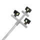 10pcs Model Railway Train LED Street Light HO Scale 1:100 Lamps Post 3 Heads 10pcs Model Railway Train LED Street Light HO Scale 1:100 Lamps Post 3 Heads