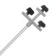 10pcs Model Railway Train LED Street Light HO Scale 1:100 Lamps Post 3 Heads 10pcs Model Railway Train LED Street Light HO Scale 1:100 Lamps Post 3 Heads