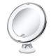 10x Magnifying Makeup Vanity Cosmetic Round Bathroom Mirrors with LED Light 10x Magnifying Makeup Vanity Cosmetic Round Bathroom Mirrors with LED Light