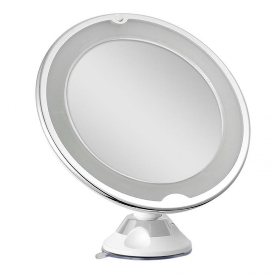 10x Magnifying Makeup Vanity Cosmetic Round Bathroom Mirrors with LED Light 10x Magnifying Makeup Vanity Cosmetic Round Bathroom Mirrors with LED Light