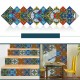 10x10/15x15/20x20cm Wall Tiles Stickers Kitchen Bathroom Toilet Waterproof PVC