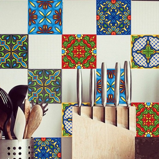 10x10/15x15/20x20cm Wall Tiles Stickers Kitchen Bathroom Toilet Waterproof PVC 10x10/15x15/20x20cm Wall Tiles Stickers Kitchen Bathroom Toilet Waterproof PVC