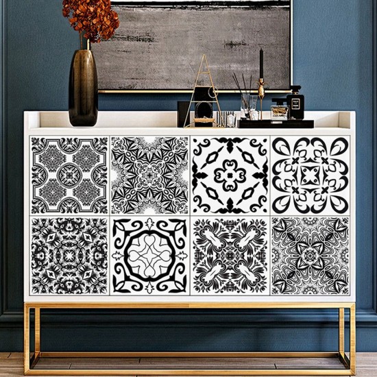 10x10/15x15/20x20cm Wall Tiles Stickers Kitchen Bathroom Toilet Waterproof PVC 10x10/15x15/20x20cm Wall Tiles Stickers Kitchen Bathroom Toilet Waterproof PVC