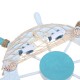 11'' Beach Wooden Boat Ship Steering Wheel Nautical Beach Fish Net Shell Decorations 11'' Beach Wooden Boat Ship Steering Wheel Nautical Beach Fish Net Shell Decorations