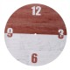11'' DIY Digital Wood Wall Clock Diameter 28CM Seamless Hook For Home Office Bar 11'' DIY Digital Wood Wall Clock Diameter 28CM Seamless Hook For Home Office Bar