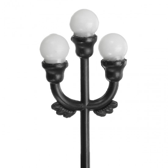 1:100 HO Scale Model Garden Light LED Street Light Scenery Building Lamppost DIY 1:100 HO Scale Model Garden Light LED Street Light Scenery Building Lamppost DIY