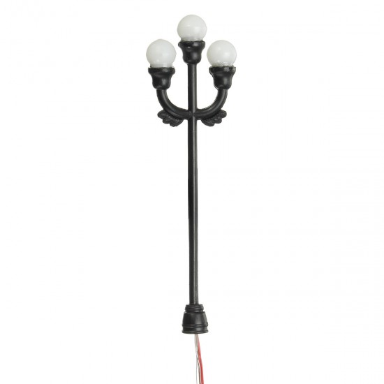 1:100 HO Scale Model Garden Light LED Street Light Scenery Building Lamppost DIY 1:100 HO Scale Model Garden Light LED Street Light Scenery Building Lamppost DIY