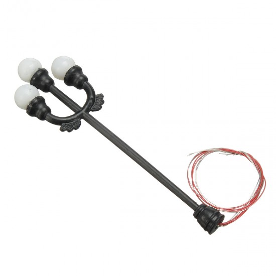 1:100 HO Scale Model Garden Light LED Street Light Scenery Building Lamppost DIY 1:100 HO Scale Model Garden Light LED Street Light Scenery Building Lamppost DIY