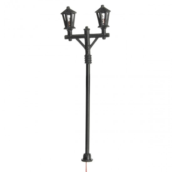 1:100 HO Scale Model Garden Light LED Street Light Scenery Building Lamppost DIY 1:100 HO Scale Model Garden Light LED Street Light Scenery Building Lamppost DIY