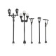 1:100 HO Scale Model Garden Light LED Street Light Scenery Building Lamppost DIY 1:100 HO Scale Model Garden Light LED Street Light Scenery Building Lamppost DIY