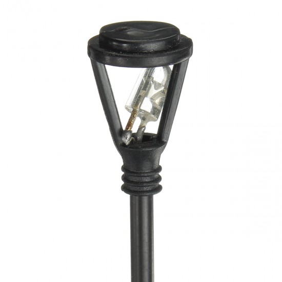 1:100 HO Scale Model Garden Light LED Street Light Scenery Building Lamppost DIY 1:100 HO Scale Model Garden Light LED Street Light Scenery Building Lamppost DIY