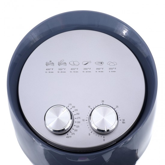 110V 1400W Electric Large Deep Air Fryer Timer Temperature Control Safe 110V 1400W Electric Large Deep Air Fryer Timer Temperature Control Safe