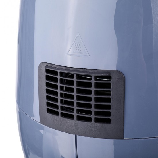 110V 1400W Electric Large Deep Air Fryer Timer Temperature Control Safe