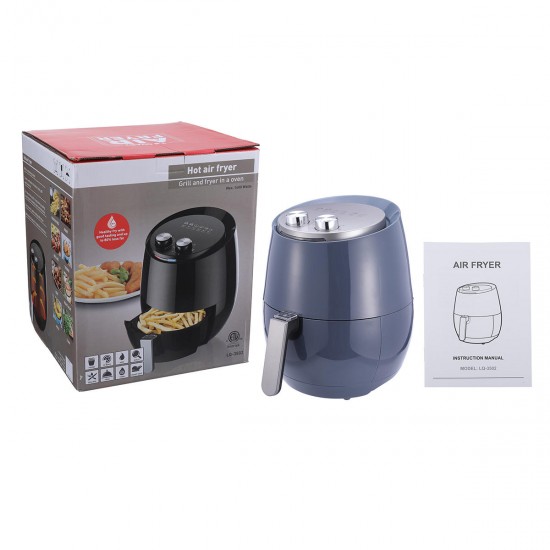 110V 1400W Electric Large Deep Air Fryer Timer Temperature Control Safe 110V 1400W Electric Large Deep Air Fryer Timer Temperature Control Safe