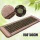 110V Natural Jade Tourmaline Massage Stones Infrared Heating Mat Massager Accessories 50*150CM 110V Natural Jade Tourmaline Massage Stones Infrared Heating Mat Massager Accessories 50*150CM