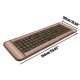 110V Natural Jade Tourmaline Massage Stones Infrared Heating Mat Massager Accessories 50*150CM