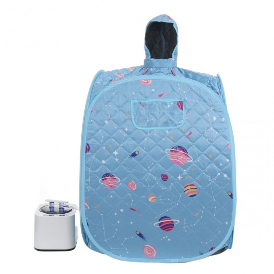 110V/220V 1000W 2.6L Home Foldable Spa Steam Sauna Steamer Tent Full Body Slimming Detox 110V/220V 1000W 2.6L Home Foldable Spa Steam Sauna Steamer Tent Full Body Slimming Detox