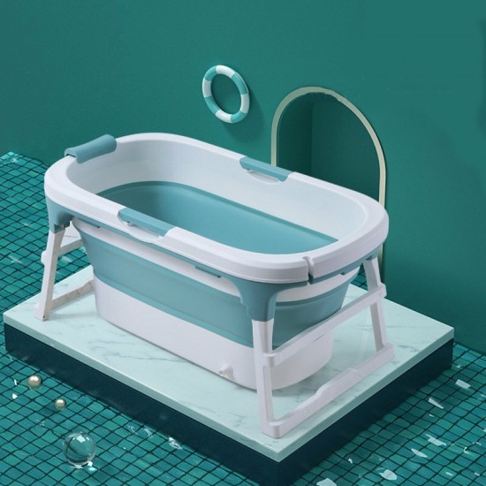 111*63*55cm Large Deep Folding Bath tub Adults Bath Tub Children Bath Tub With Lid