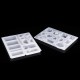 113Pcs/Set Crystal Epoxy Resin Silicone Pendant Casting Mould Kit Transparent Jewelry Making Mold for DIY Crafting Decor