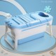 114x86x60cm Folding Bathtub Bath Barrel Soaking Tub Large Capacity For Baby Child Adult Bathtub 114x86x60cm Folding Bathtub Bath Barrel Soaking Tub Large Capacity For Baby Child Adult Bathtub