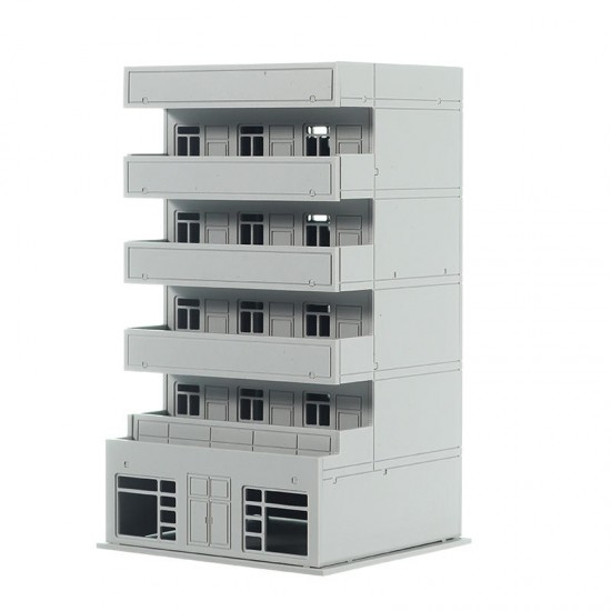 1/150 1/100 N Scale Residential Public Housing Room Building Model Assembled 1/150 1/100 N Scale Residential Public Housing Room Building Model Assembled