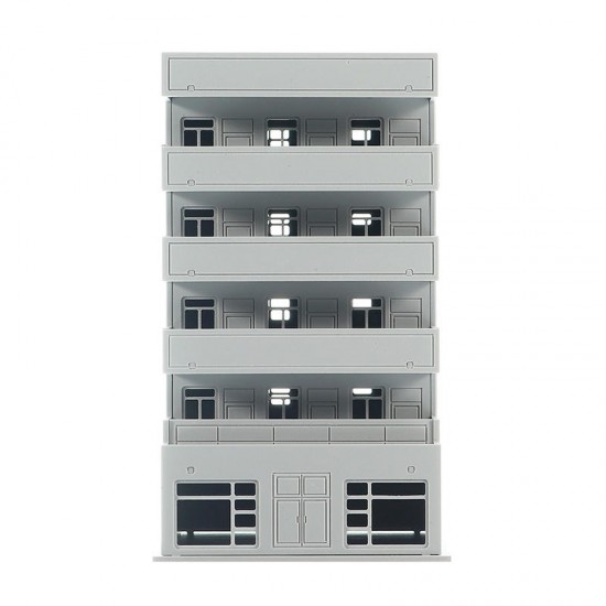 1/150 1/100 N Scale Residential Public Housing Room Building Model Assembled