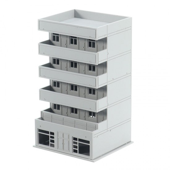 1/150 1/100 N Scale Residential Public Housing Room Building Model Assembled