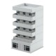 1/150 1/100 N Scale Residential Public Housing Room Building Model Assembled 1/150 1/100 N Scale Residential Public Housing Room Building Model Assembled