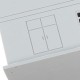 1/150 1/100 N Scale Residential Public Housing Room Building Model Assembled 1/150 1/100 N Scale Residential Public Housing Room Building Model Assembled