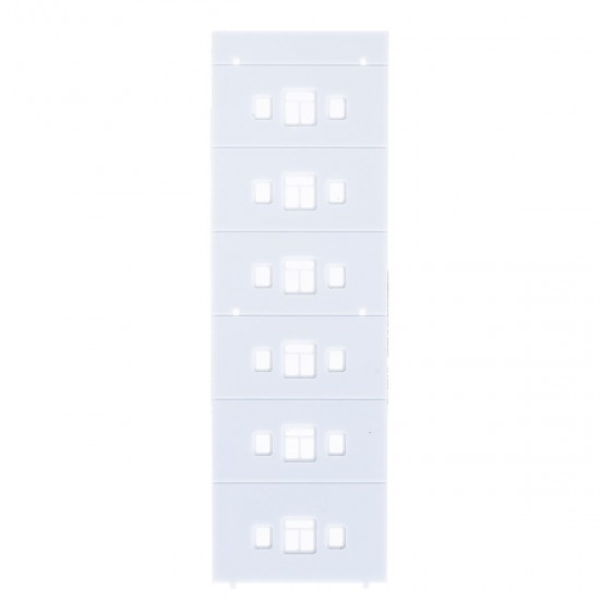 1/150 N Scale Hospital Buildings Model Office Skyscraper Assembled Plastic Parts 1/150 N Scale Hospital Buildings Model Office Skyscraper Assembled Plastic Parts