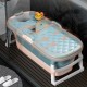 1.15/1.38m Large Thickened Bathtub Bath Barrel Adult Children's Folding Tub Basin Baby Swim Tub Sauna 2size