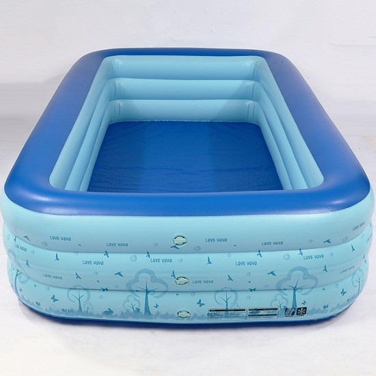 118'' Inflatable Swimming Pool Kids Children Adult Family Outdoor Water Play 118'' Inflatable Swimming Pool Kids Children Adult Family Outdoor Water Play