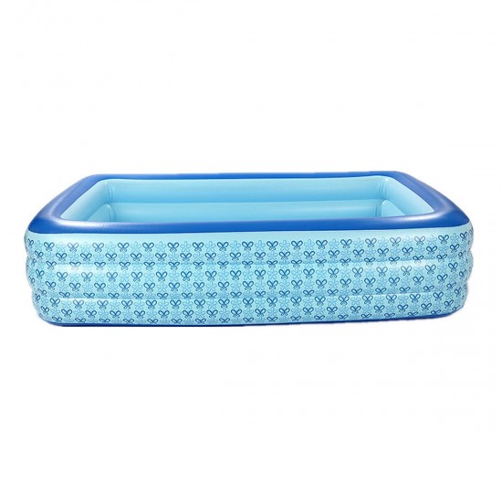 118'' Inflatable Swimming Pool Kids Children Adult Family Outdoor Water Play 118'' Inflatable Swimming Pool Kids Children Adult Family Outdoor Water Play